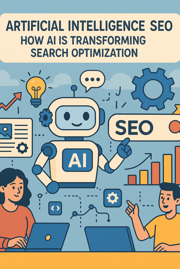 20251204_1605_AI Transforms SEO_simple_compose_01kbmgfnw5evqamyrx408vnprp Artificial Intelligence SEO